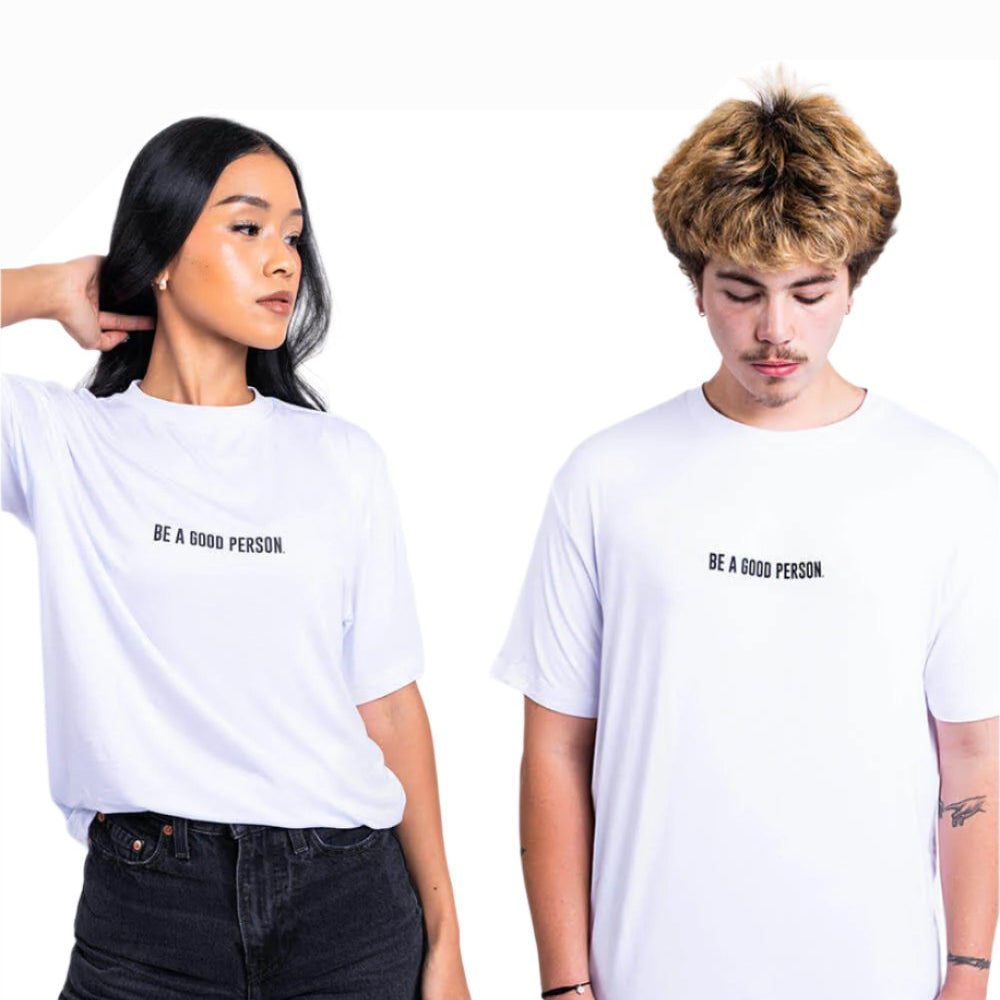 
                      
                        Super Soft Tee - White/Black
                      
                    