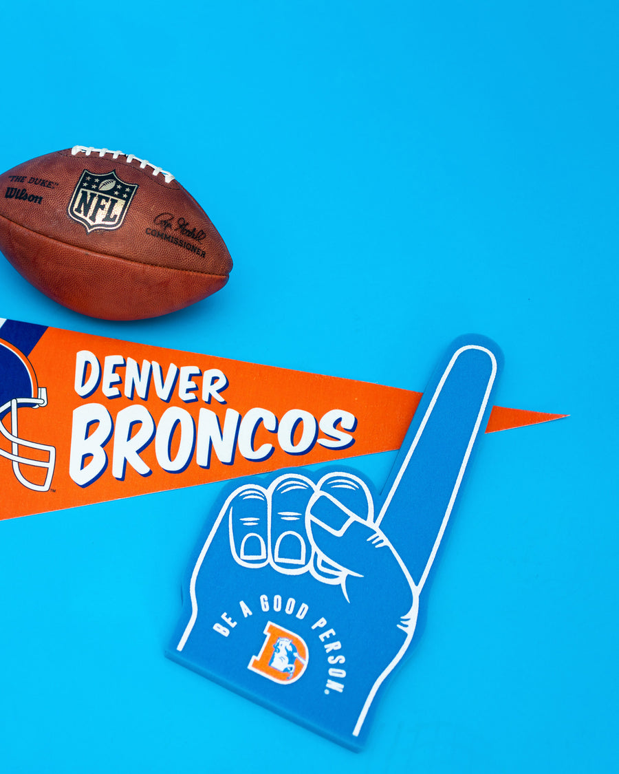 BAGP x Broncos Foam Finger - Blue