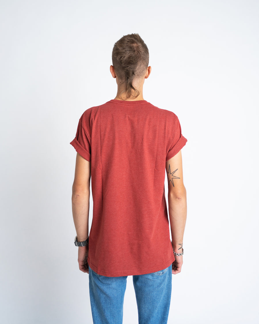 Worldwide T-Shirt - Heather Red