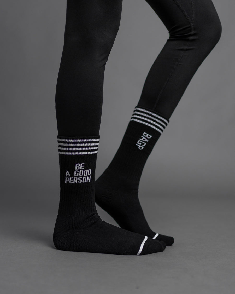 Striped Socks - Black