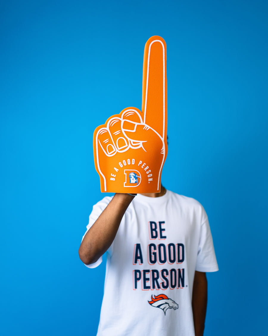 BAGP x Broncos Foam Finger - Orange
