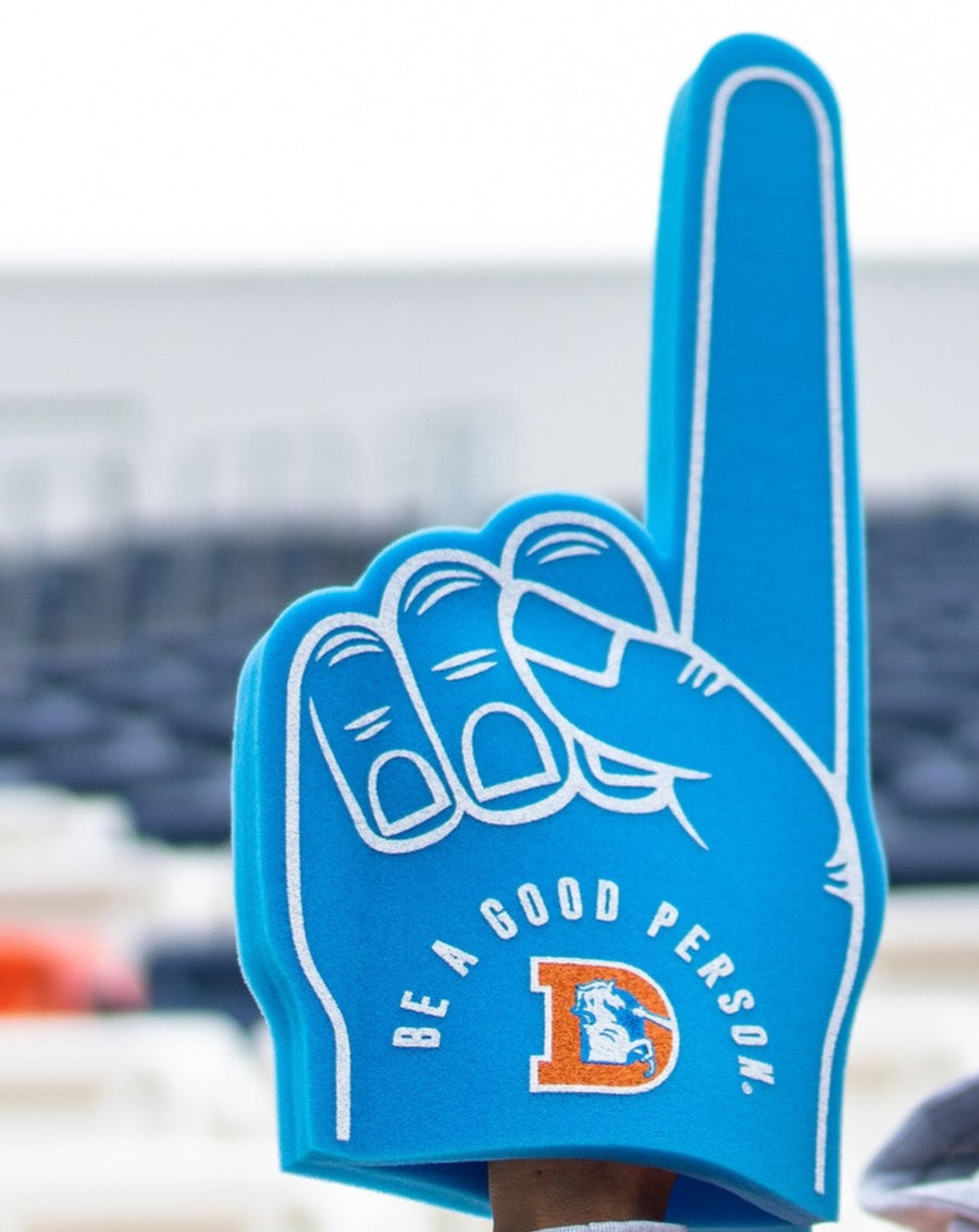 BAGP x Broncos Foam Finger - Blue