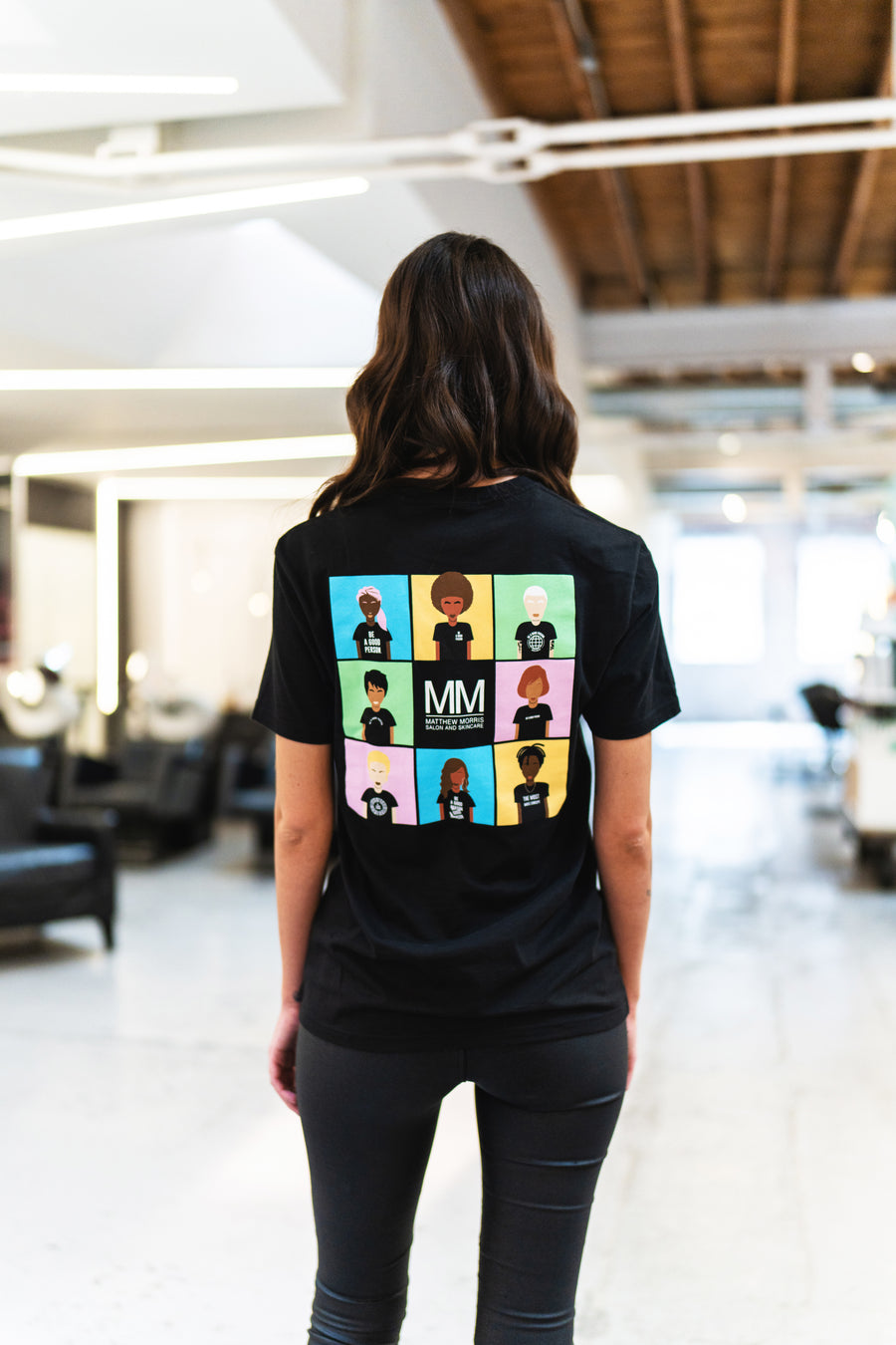 Matthew Morris Salon x BAGP T-Shirt - Black