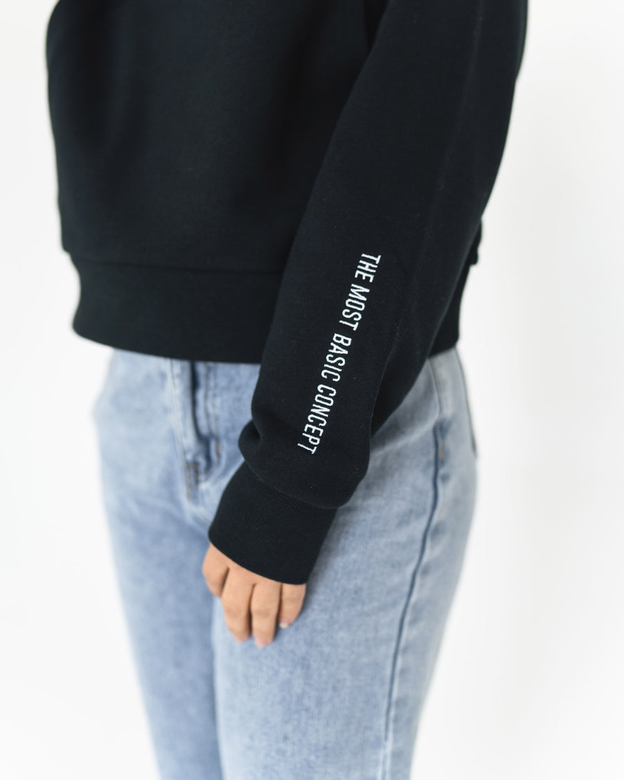 Parallel Box Hoodie - Black