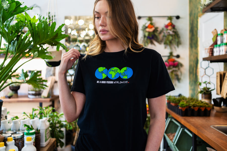 Earth Eco T-Shirt - Black