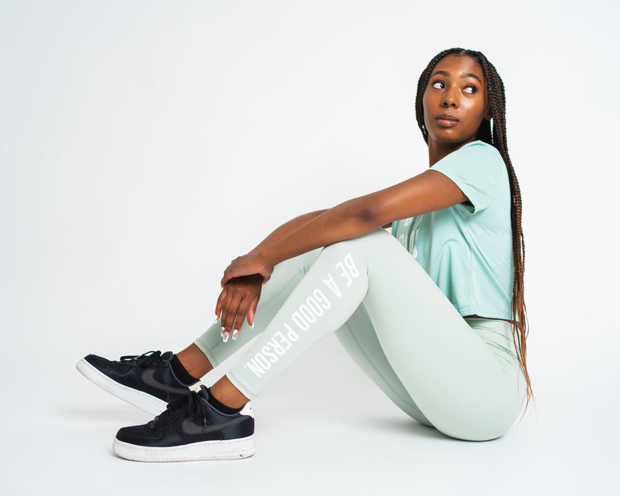 Core Leggings - Quiet Green