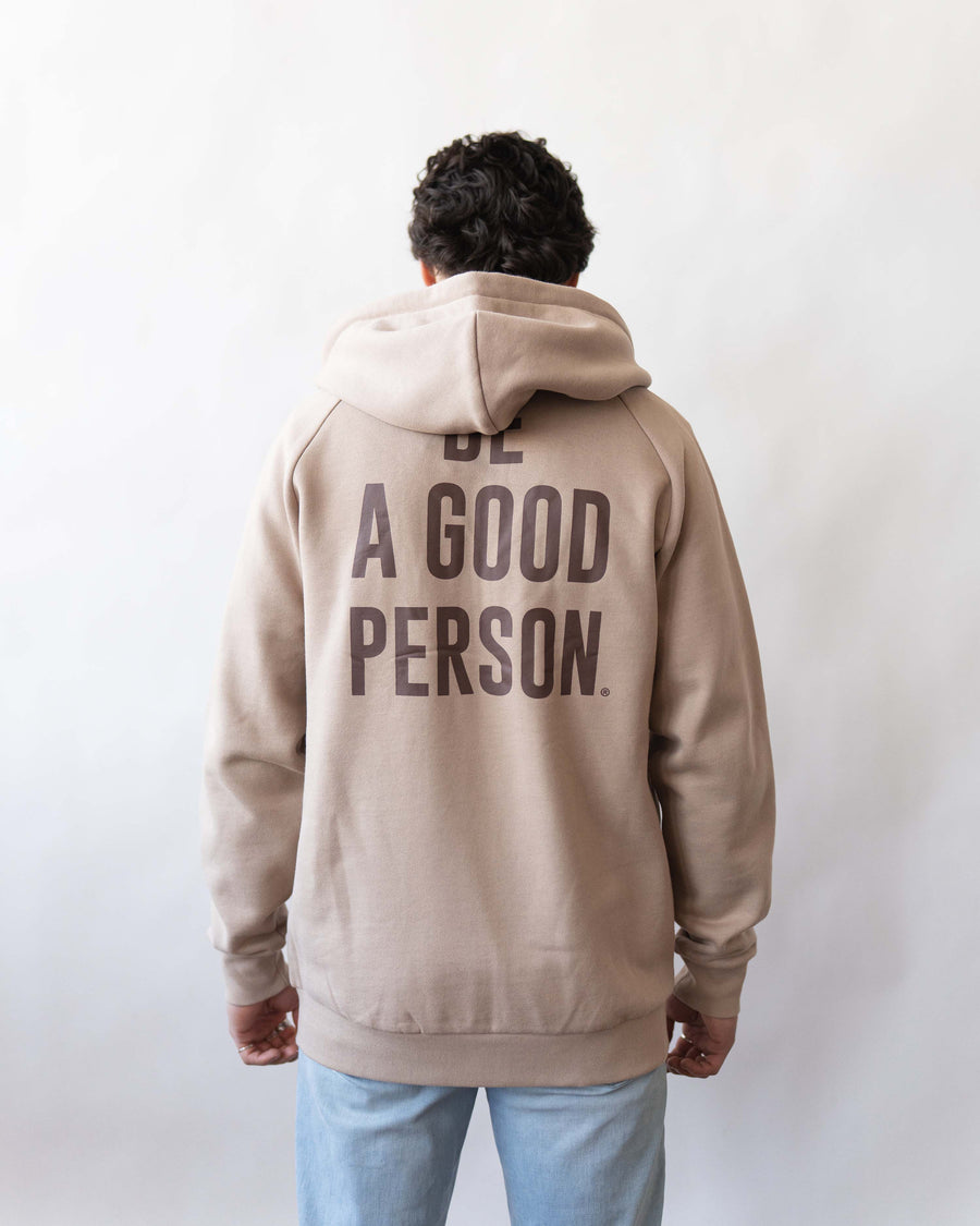 Signature Zip Up Hoodie - Chocolate Milk
