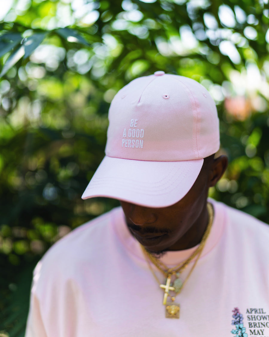 Signature Dad Hat - Light Pink