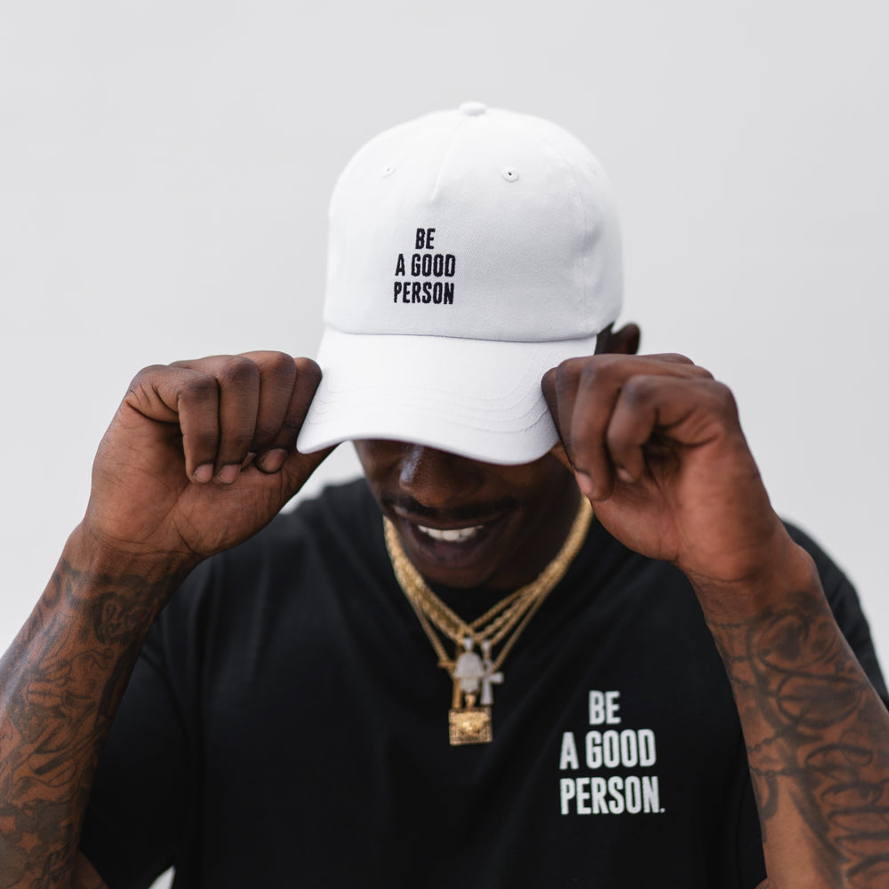 
                      
                        White Signature Dad Hat
                      
                    