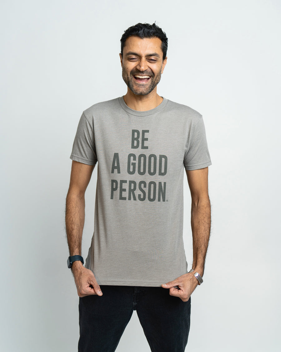 Signature T-Shirt - Stone Grey
