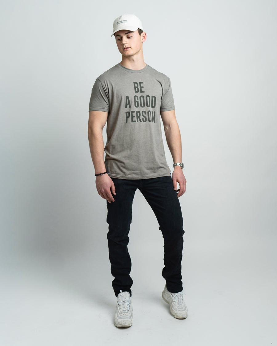 Signature T-Shirt - Stone Grey