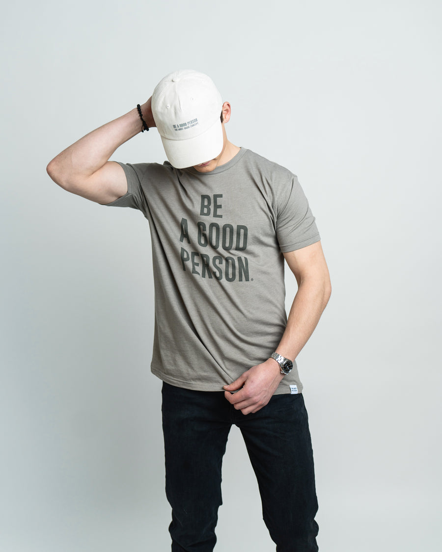 Signature T-Shirt - Stone Grey