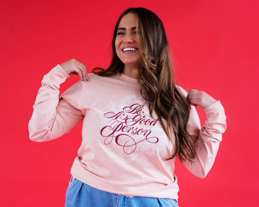 "Valentine's with Friends" feat. Alyssa Mora Long Sleeve Shirt - Unisex