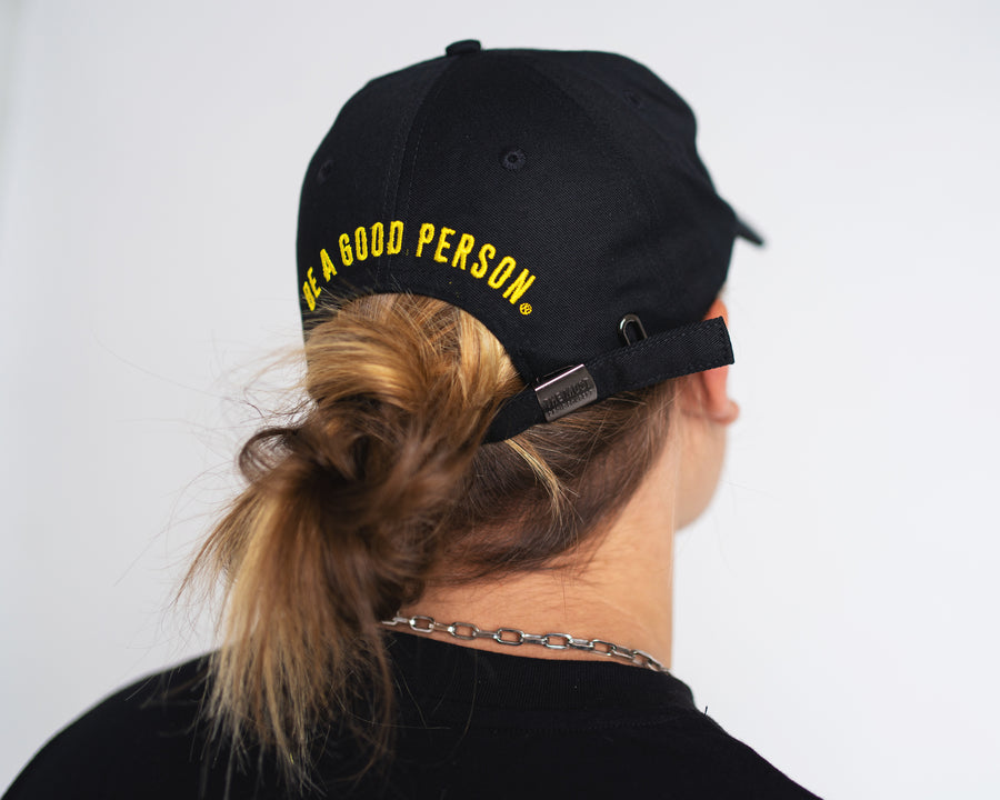 "Don't Worry" Dad Hat - Black