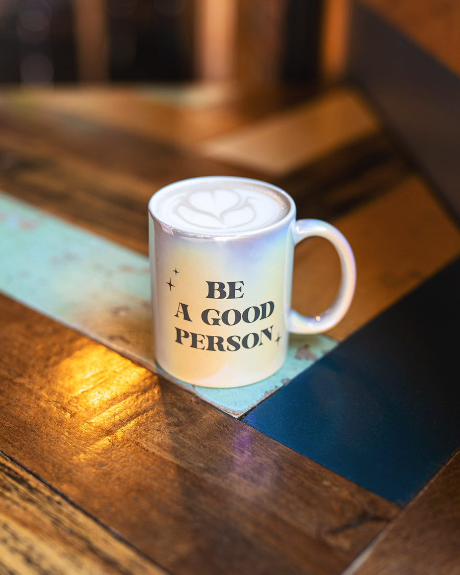 Ceramic Mug- Metallic Pearl
