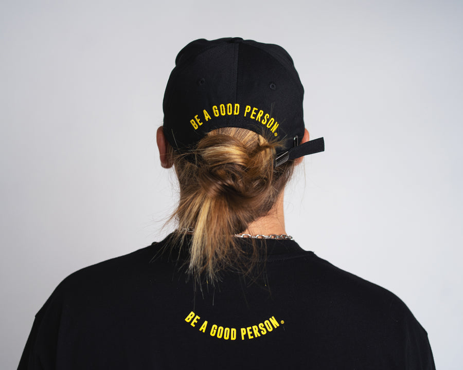 "Don't Worry" Dad Hat - Black