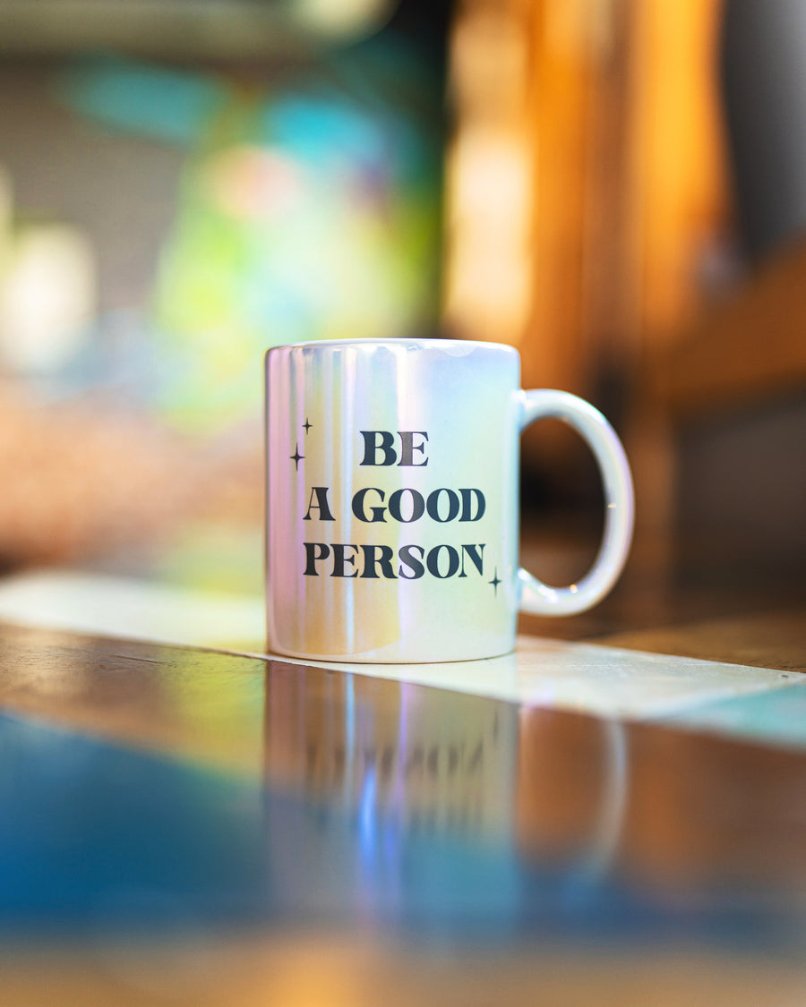 Ceramic Mug- Metallic Pearl