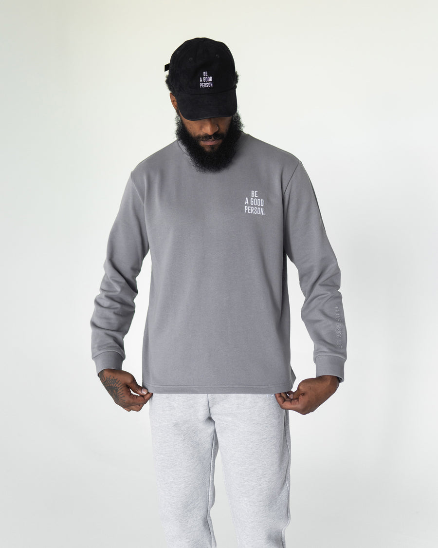 French Terry Long Sleeve - Ash