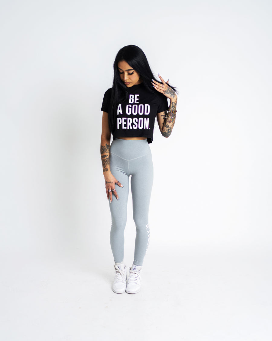 Core Leggings - Heather Grey