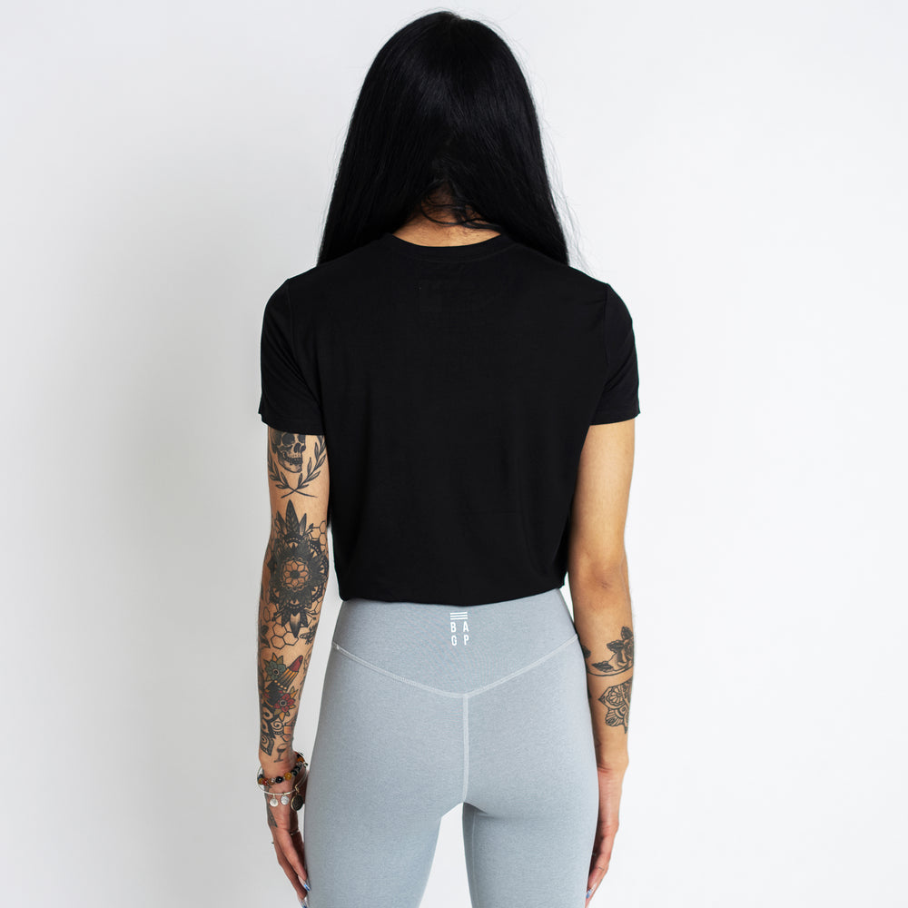 
                      
                        Signature Crop Top - Black
                      
                    