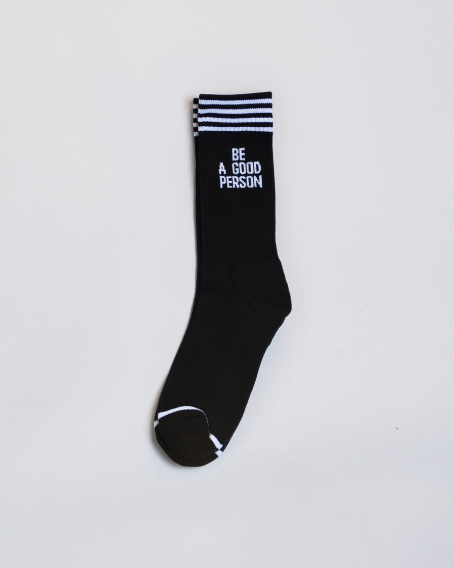 Striped Socks - Black