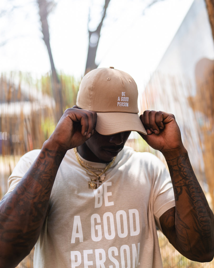 Signature Dad Hat - Latte