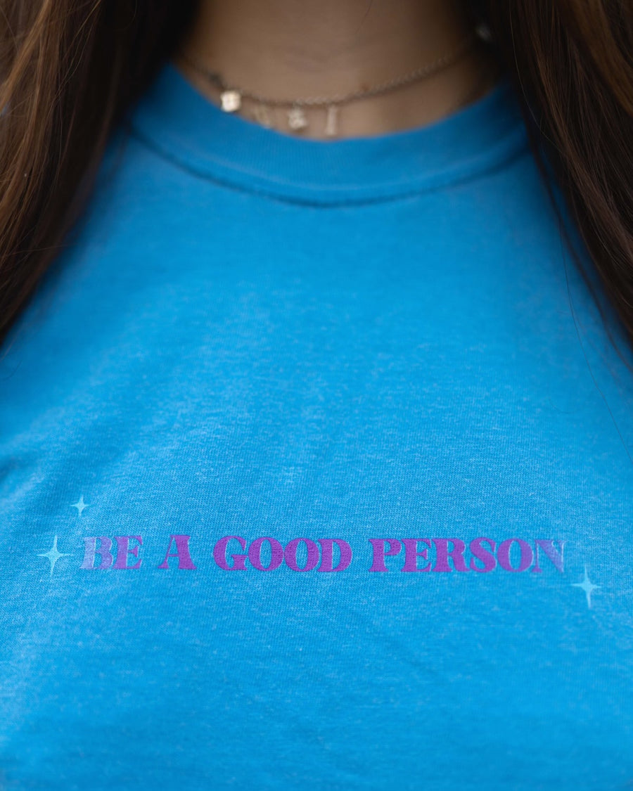 Manifestation Cool Hue T-shirt - Sapphire Blue