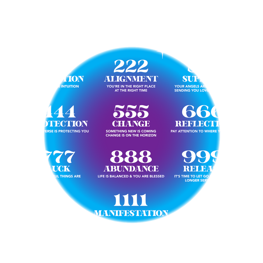 Manifestation Cool Hue T-shirt - Sapphire Blue